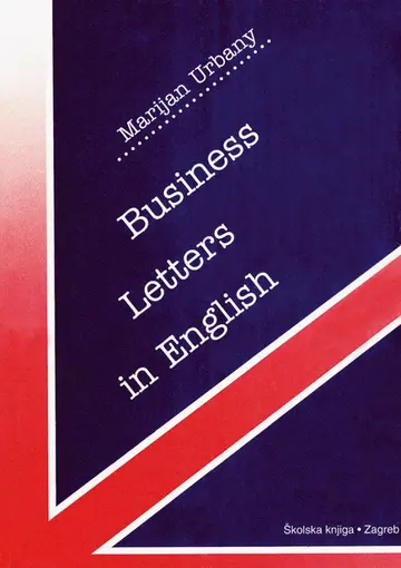 Business letters in English, Urbany Marijan