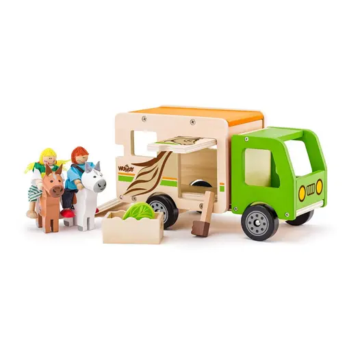 Drveni kamion za prijevoz životinja