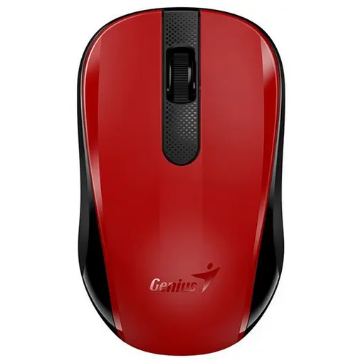 NX-8008S, bežični miš, silent, crvena/crna