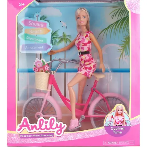 lutka sa biciklom