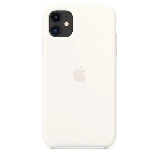 iPhone 11 silikonska maska, bijela