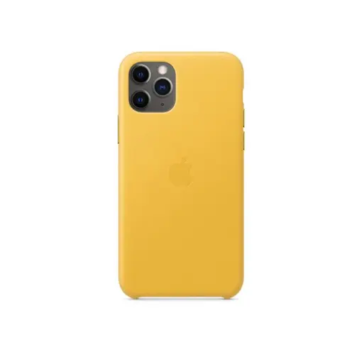 iPhone 11 Pro kožna maska, žuta