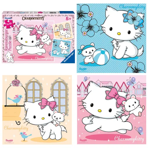dječje puzzle Hello Kitty 3 slike