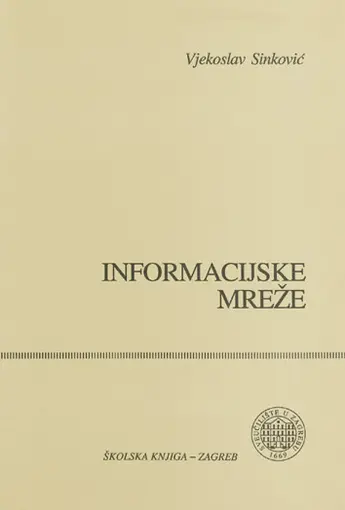 Informacijske mreže, Sinković Vjekoslav