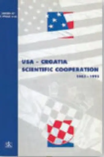 Usa-Croatia scientific cooperation- 1963-1993, Paar Vladimir (Priredio)