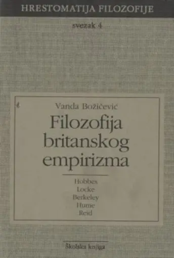Filozofija Britanskog empirizma, Božičević Vanda