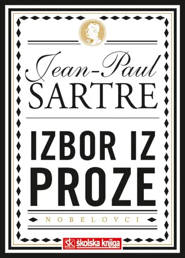 Jean-Paul Sartre -  Nobelova nagrada za književnost 1964.- Mučnina roman, Riječi autobiografija, tvrdi uvez s ovitkom, Sartre Jean-Paul