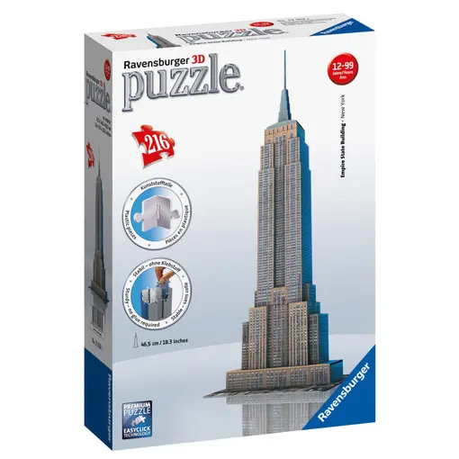 3D puzzle Empire State Building 216 dijelova
