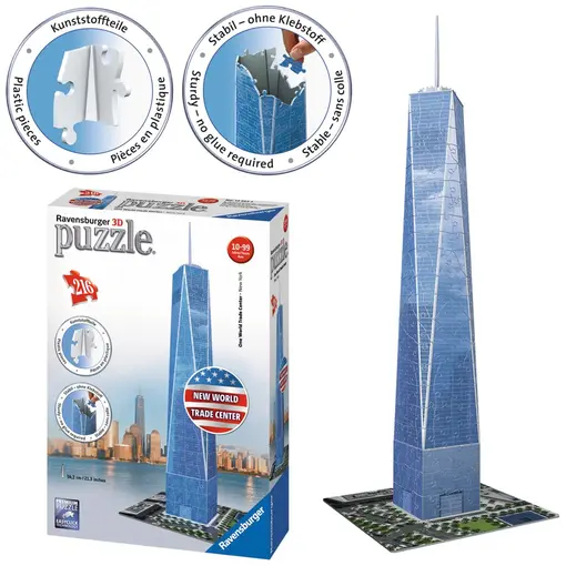 3D puzzle New World Trade Center 216 dijelova