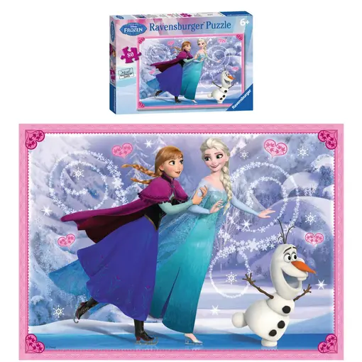 dječje puzzle Frozen 80 dijelova