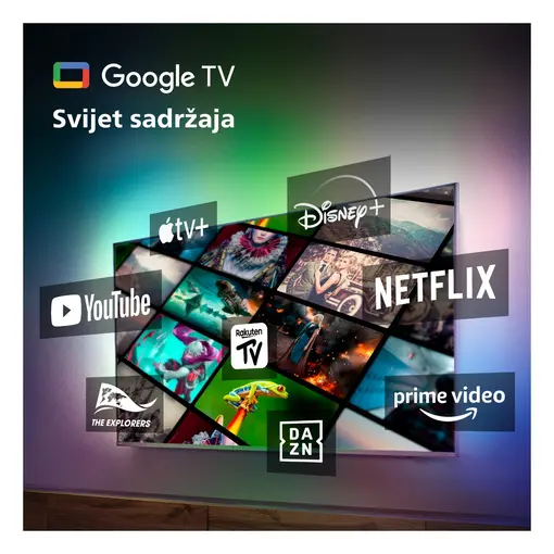 TV 43PUS8818/12, LED UHD, Ambilight, Android, 120 Hz