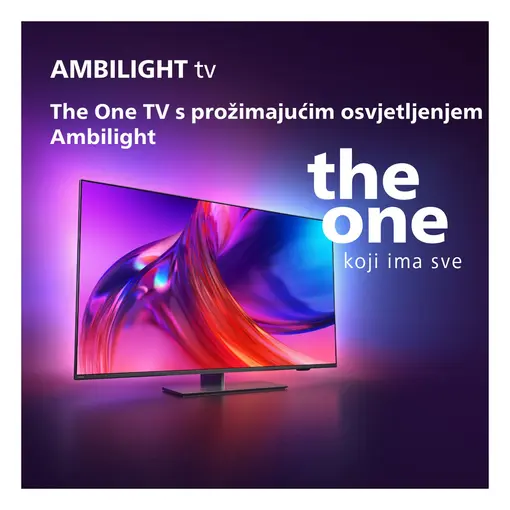 TV 50PUS8818/12, LED UHD, Ambilight, Android, 120 Hz