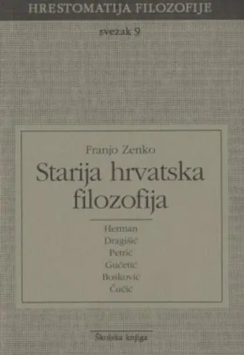 Starija Hrvatska filozofija, Zenko Franjo