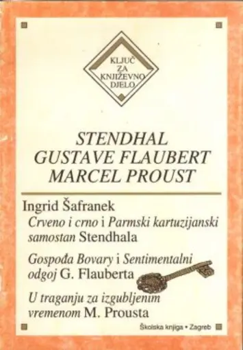 Stendhal, Gustav Flaubert, Marcel Proust, Šafranek Ingrid