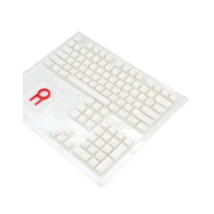 Redragon PUDDING KEYCAPS – REDRAGON SCARAB A130 WHITE, DOUBLE SHORT, PBT image