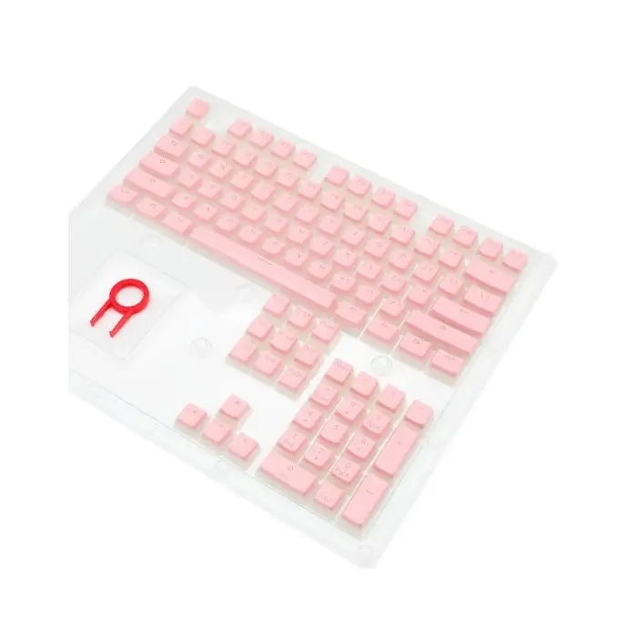 Redragon PUDDING KEYCAPS – REDRAGON SCARAB A130 PINK, DOUBLE SHORT, PBT image