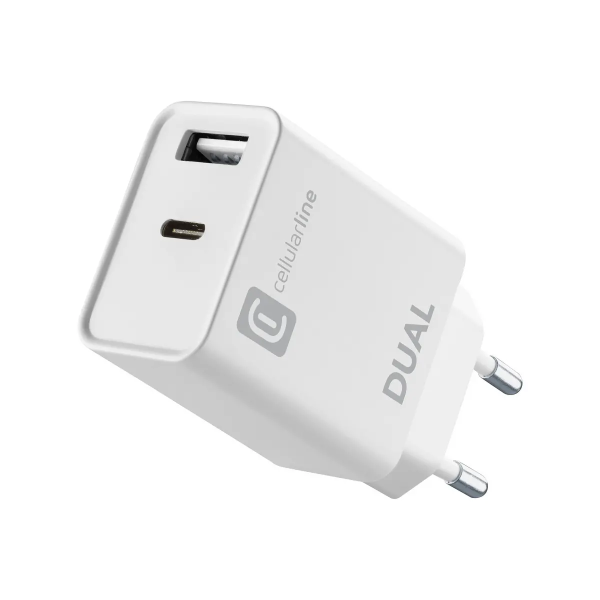 Cellularline kućni punjač Apple dual USB-C i USB-A 20W image