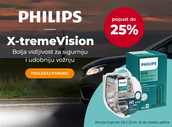 Philips X-TREME serija auto žarulja
