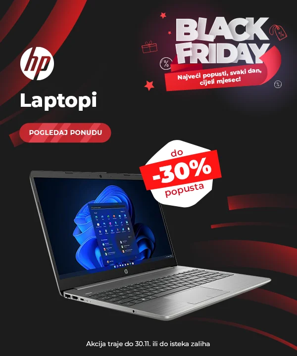 Black friday - HP laptopi