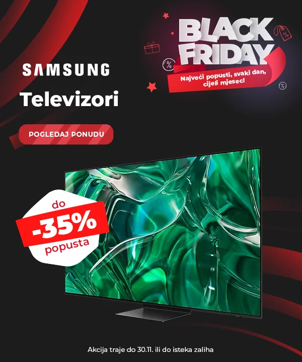 Black friday - Samsung televizori
