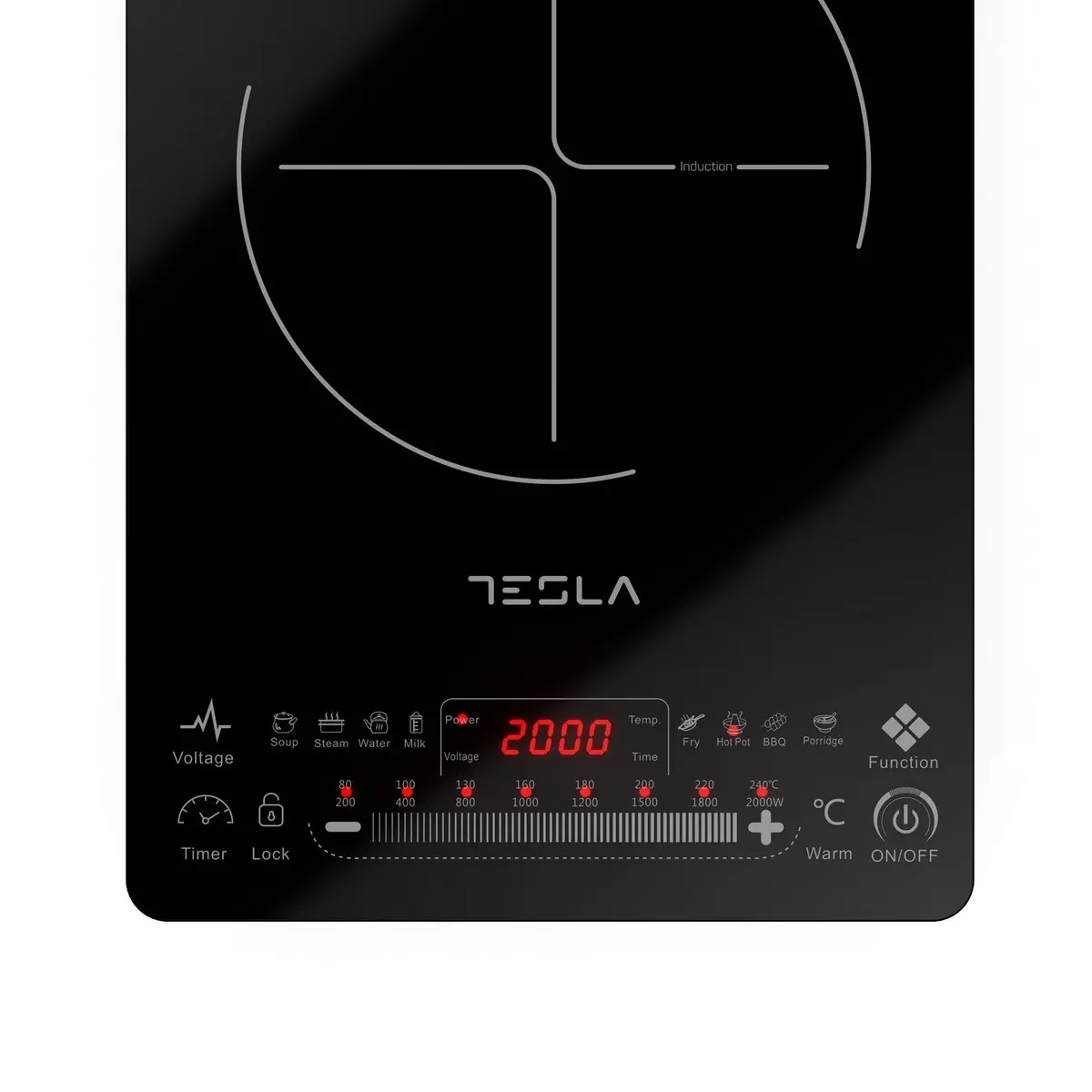 Tesla prijenosna indukcijska ploča IC400B image