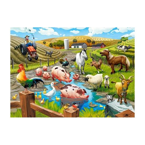 puzzle - Život na farmi, 70 kom