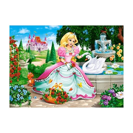 puzzle 60 kom - princeza i labud