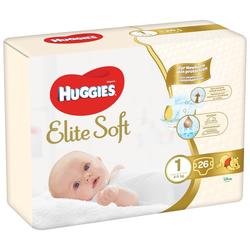 Huggies dječje pelene Elite Soft vel.1, 26 kom 