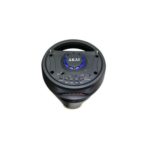 karaoke 10W, FM, BT, TWS, USB, LED svjet, microSD, baterija, crni ABTS-530