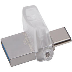 Kingston USB 64GB DT microDuo 3C/ USB 3.0/3.1 + Type-C flash drive  - 64 GB
