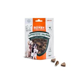 Boxby Poslastica za pse Puppy & Adult Super Food losos, mrkva i timijan, 120 g 