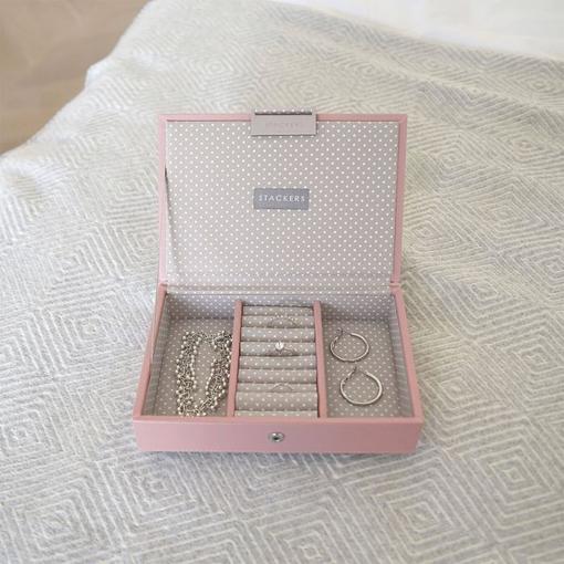 kutija za nakit Mini Lidded Soft Pink&Grey