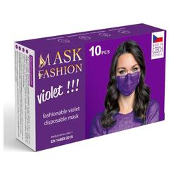  Mesaverde jednokratne maske za lice troslojne 10/1  - Lila ljubičasta