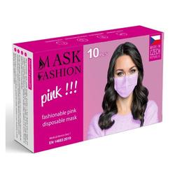  Mesaverde jednokratne maske za lice troslojne 10/1  - Roza
