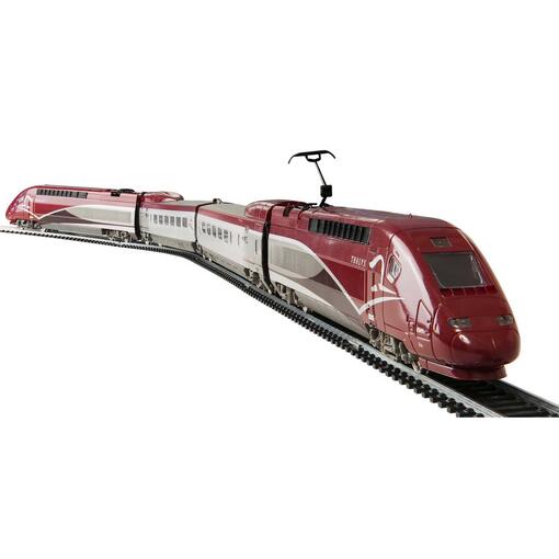 Garnitura vlaka Thalys s maketom