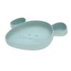 silikonski tanjur silicone Little chums mouse plavi