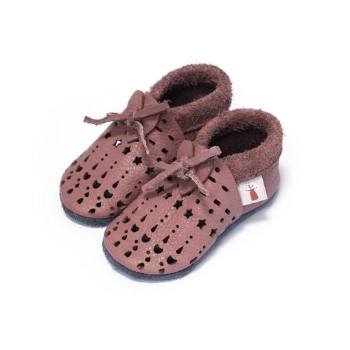 Sandalice mekane dječje cipelice Dots grapeshake