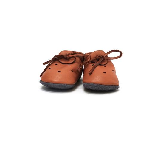 Sandalice mekane dječje cipelice Stars hazelnut