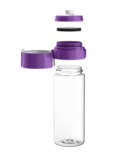 Fill & Go Vital bočica za vodu 0,6 L, Ljubičasta
