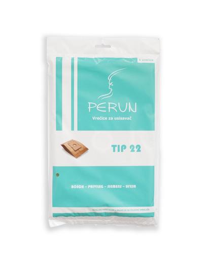 Perun Papirnata vrećica za usisavač, TIP 22