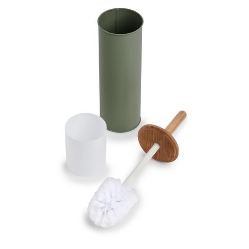 četka za WC, kadulja zelena, metal/bambus, Ø 10x38,4 cm