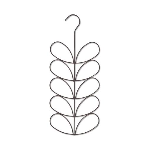 višestruka vješalica za marame “Flower“, metal - crna