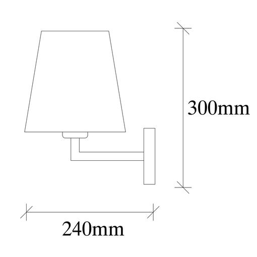 zidna lampa Profil - 4651