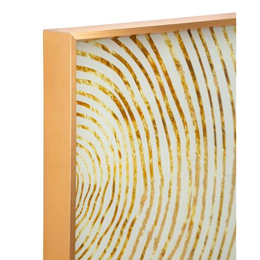 stakleni zidni panel s okvirom Woody, 60x3.5x90 cm