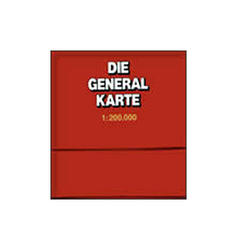  DIE GENERAL KARTE (1:200.000) - DEUTSCHLAND (1-37) 