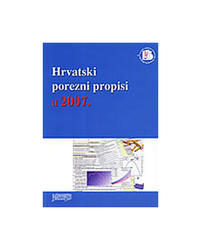  Hrvatski Porezni Propisi U 2007., Kornelija (Ur.) Sirovica 