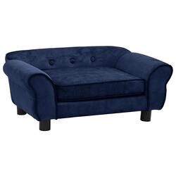 Sofa za pse, 72x45x30 cm, plišana, plava 