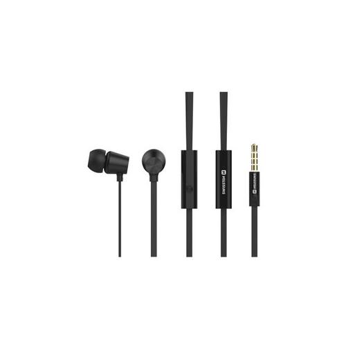 slušalice + mikrofon, In-ear, metalne, crne DYNAMIC YS500
