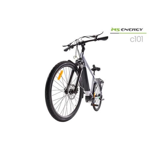 bicikl eBike c101  + kaciga MSH-05 black + Spiralni lokot SL-10