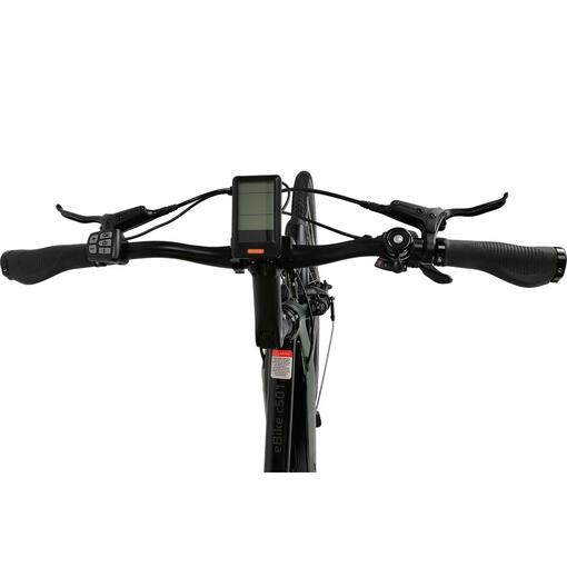 bicikl eBike c501  + kaciga MSH-05 black + Spiralni lokot SL-10